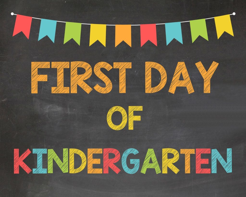 Robert Crown School Pto First Day Of Kindergarten