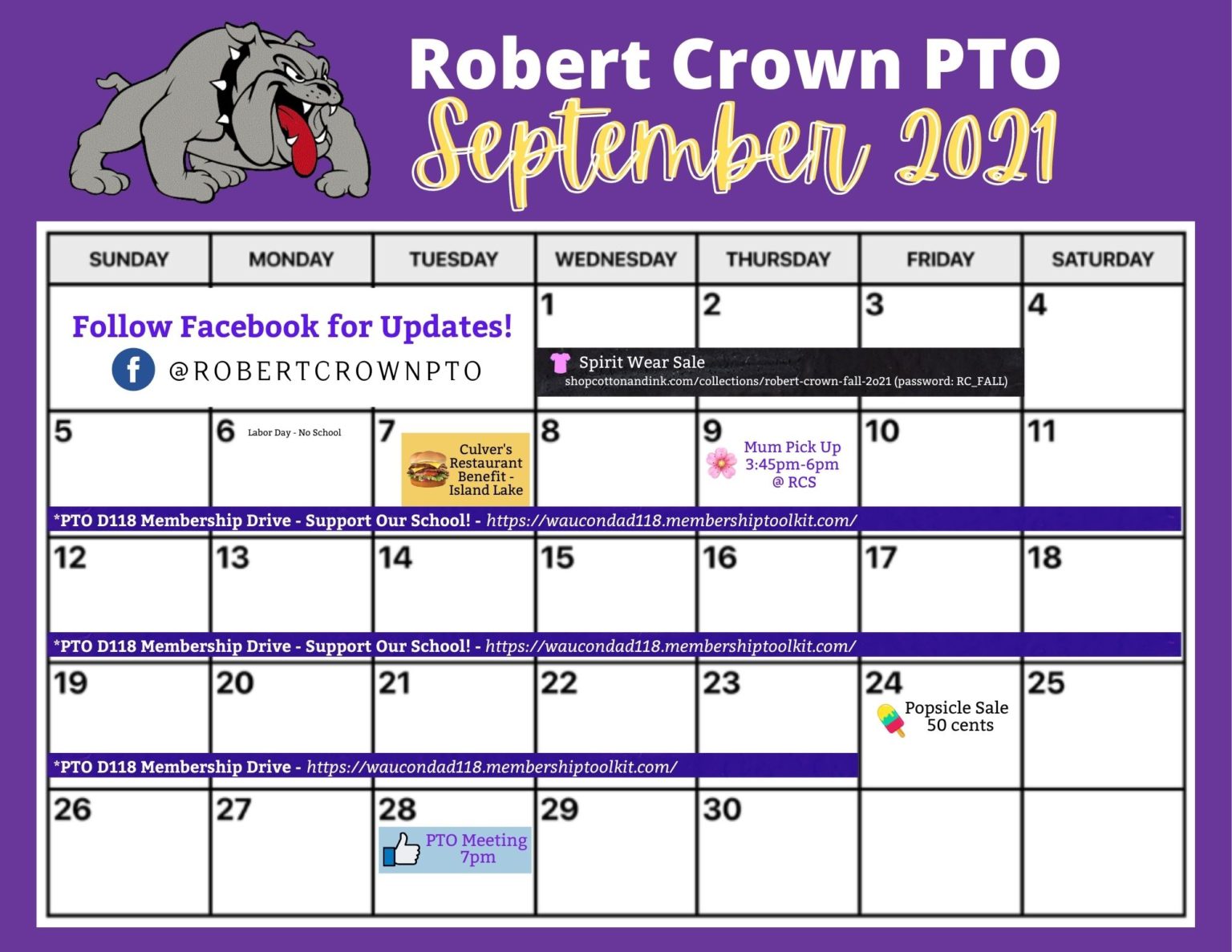 Robert Crown School PTO » Uncategorized